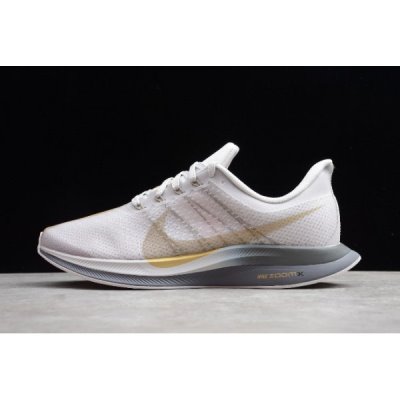 Nike Erkek Air Zoom Pegasus 35 Turbo 2.0 Vast Gri / Kahverengi / Altın Koşu Ayakkabısı Türkiye - SBS